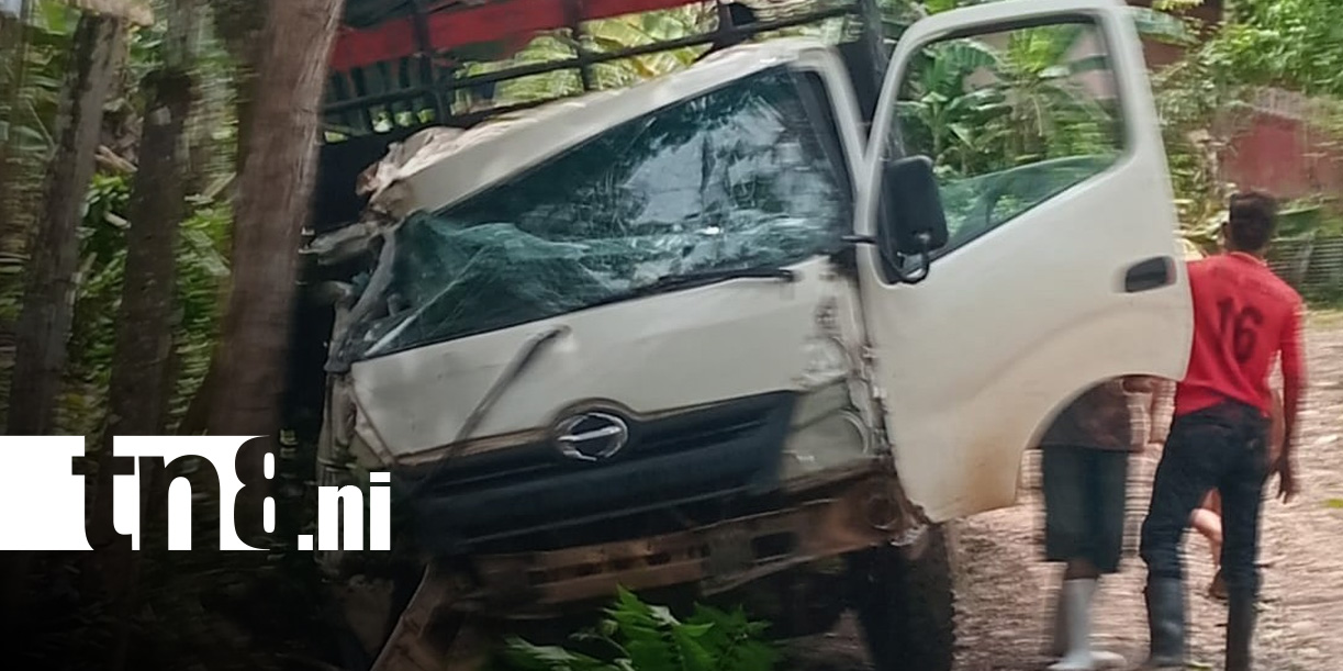Foto: Mortal accidente de tránsito en El Rama, Caribe Sur / TN8