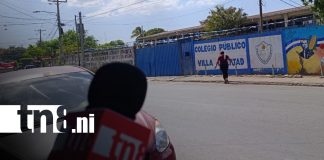 Foto: Nuevo caso de agresión en el Colegio Villa Libertad, en Managua / TN8