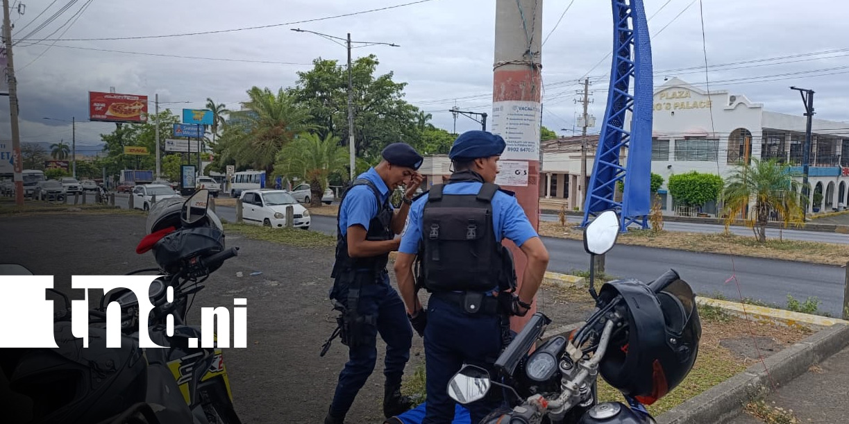 Foto: Captura de adolescente por supuesto robo en