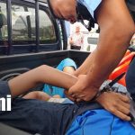 Foto: Captura de adolescente por supuesto robo en Carretera a Masaya, Managua / TN8