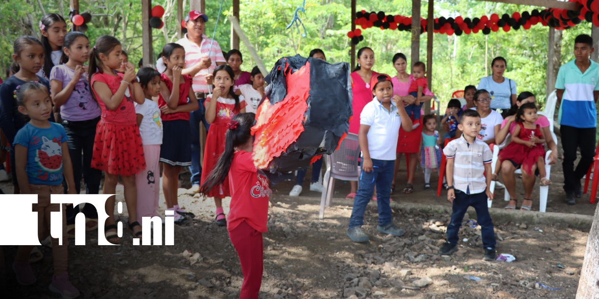 Foto: Celebran nuevas vías para comunidades de Siuna / TN8