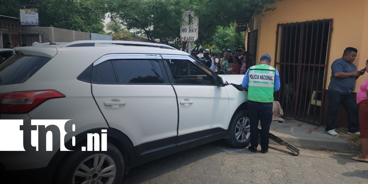 Foto: Fatal accidente de tránsito en sector 5 de Somoto / TN8