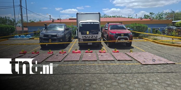 Foto: Incautación de más de 500 kilos de cocaína en Jinotega / TN8