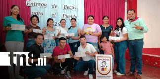 Foto: Becas en Chinandega / TN8