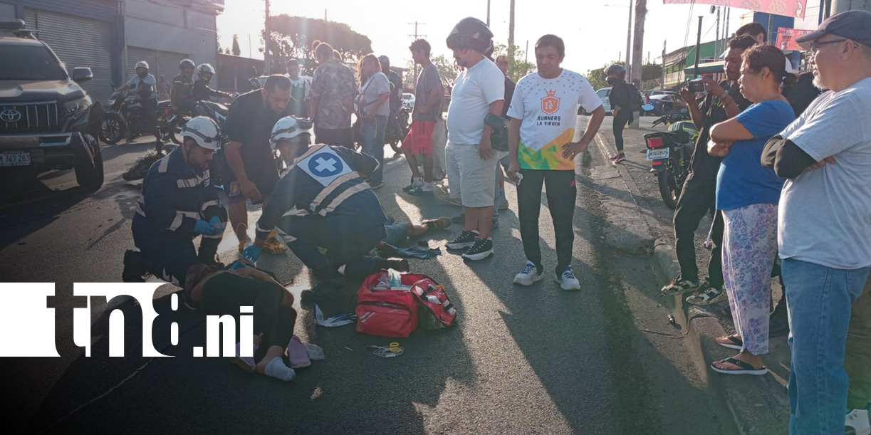 Foto: Accidentes a la orden del día en Managua / TN8
