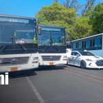 Foto: Confrontación entre conductores de dos Rutas de Managua / TN8