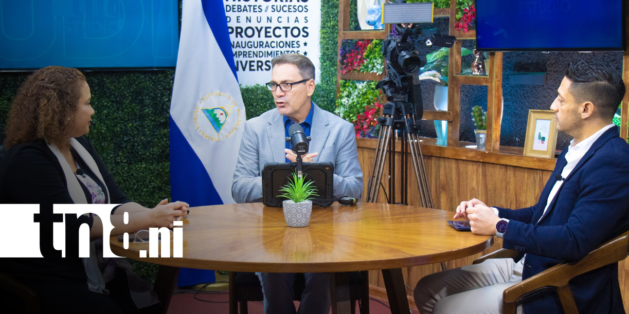 Foto: Estudio TN8 con el tema del manejo de la basura y Plan Invierno en Managua / TN8