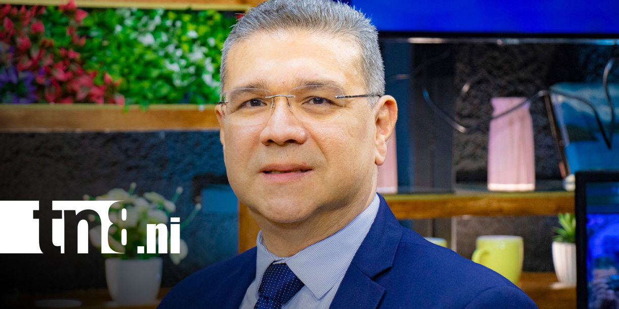 Foto: Entrevista a Erwin Ramírez, titular del MIFIC Nicaragua, en Estudio TN8