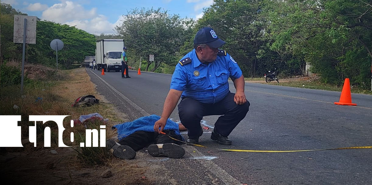 Foto: Joven murió instantáneamente en brutal accidente en Madriz/TN8