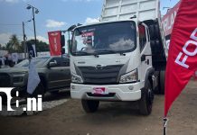 Forland destaca con su línea de camiones en la Feria Ganadera de Chinandega 2026 Foto: Forland presente en la Feria Ganadera Chinandega 2026