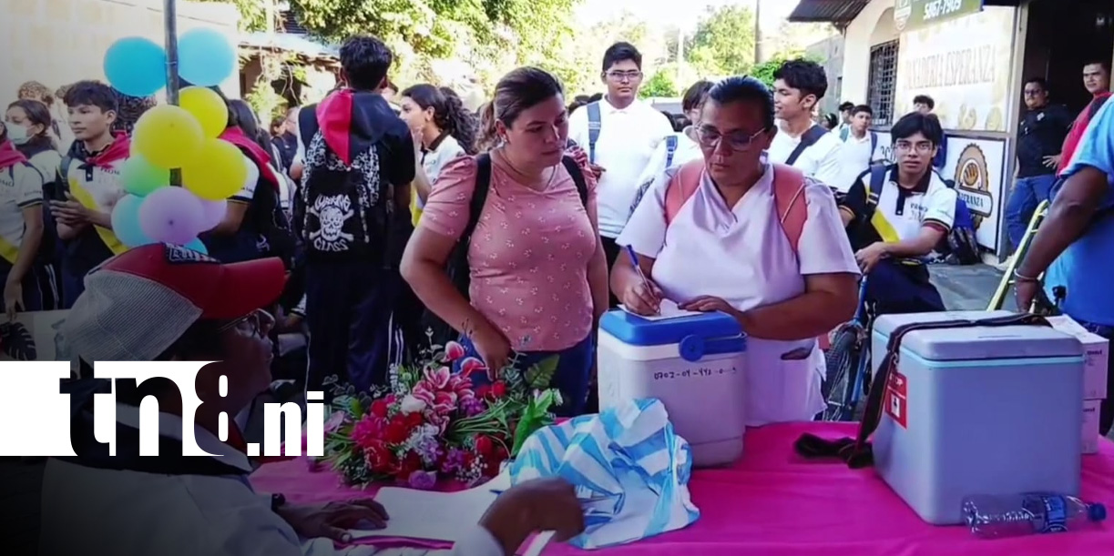 Foto: Vacunación contra la influenza en Carazo / TN8