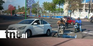 Foto: Accidentes a la orden del día en Managua / TN8