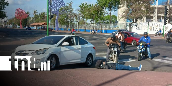Foto: Accidentes a la orden del día en Managua / TN8