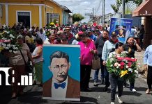Carazo: Familias, jóvenes y militancia celebran legado eterno del General Sandino Foto: Homenaje al General Sandino desde Carazo / TN8