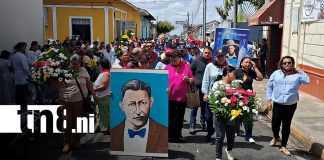 Foto: Homenaje al General Sandino desde Carazo / TN8