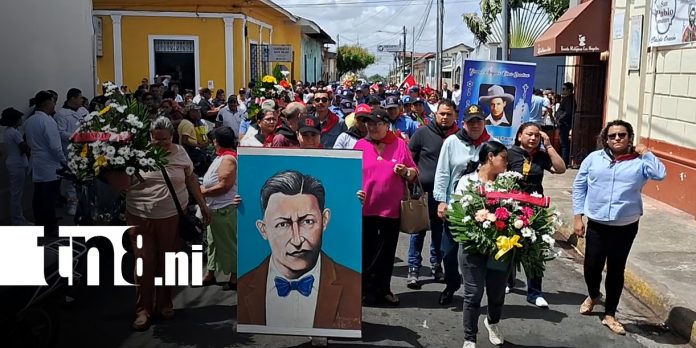 Foto: Homenaje al General Sandino desde Carazo / TN8 Foto: Homenaje al General Sandino desde Carazo / TN8