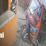 Foto: Violento choque con caponera en Sabana Grande, Managua / TN8