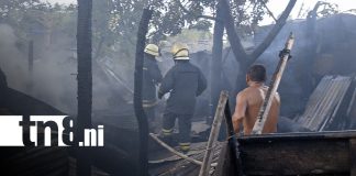 Foto: Incendio en Anexo Los Trejos, Managua / TN8
