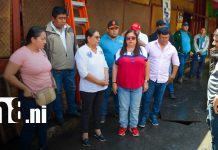 Autoridades visitan a comerciantes afectados por incendio en mercado de Masaya Foto: Seguimiento de autoridades tras incendio en mercado de Masaya / TN8