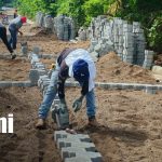 Rivas cerrará mayo con casi dos kilómetros de nuevas calles adoquinadas Foto: Nuevos proyectos de calles en Rivas / TN8