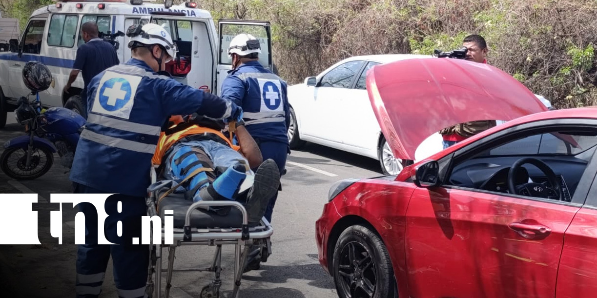 Foto: Accidente en Carretera Nueva a León / TN8