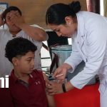 Foto: Vacunación contra el VPH en Managua / TN8