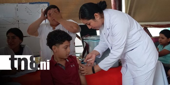 Foto: Vacunación contra el VPH en Managua / TN8 Foto: Vacunación contra el VPH en Managua / TN8