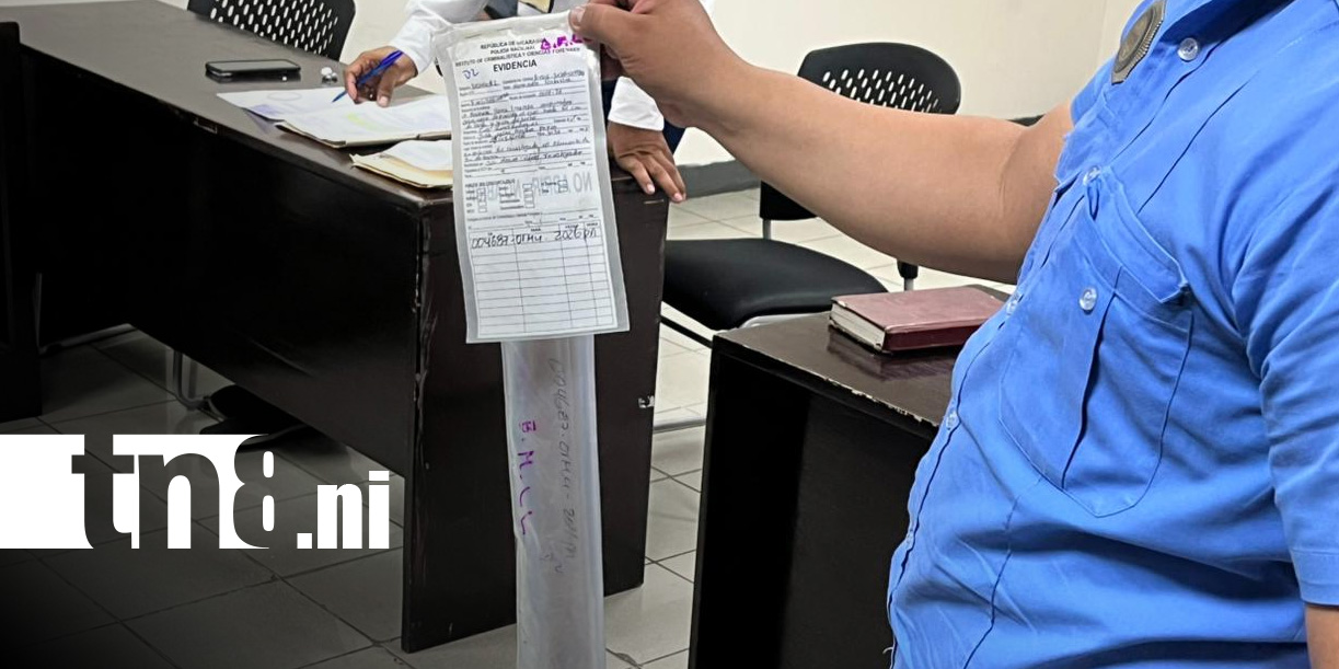 Foto: Proceso judicial por ataque a machetazos en Linda Vista, Managua / TN8