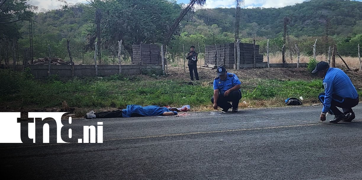 Foto: Joven murió instantáneamente en brutal accidente en Madriz/TN8