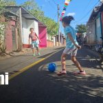 Foto: Entrega de nuevas calles en el barrio Francisco Salazar, Managua / TN8