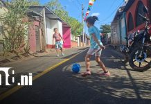 Managua: Más calles dignas para las familias del barrio Francisco Salazar Foto: Entrega de nuevas calles en el barrio Francisco Salazar, Managua / TN8