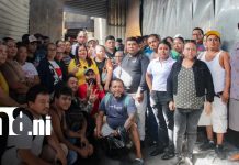 Arranca rehabilitación de zonas dañadas por incendio en el mercado de Masaya Foto: Reconstrucción de tramos afectados por incendio en Masaya / TN8