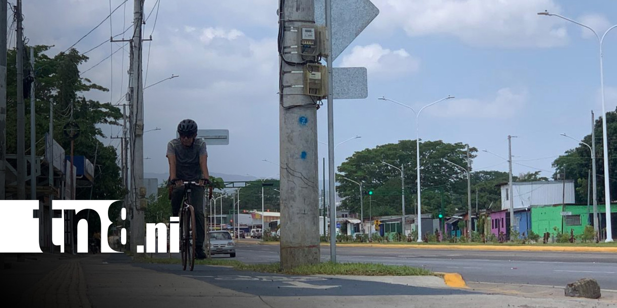 Foto: Ciclistas y la práctica del ciclismo en Managua / TN8