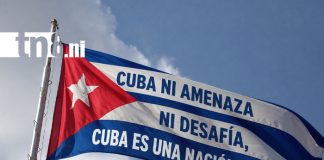 Foto: "Cuba ni amenaza ni desafía ni provoca, Cuba es una nación de paz" /Cortesía
