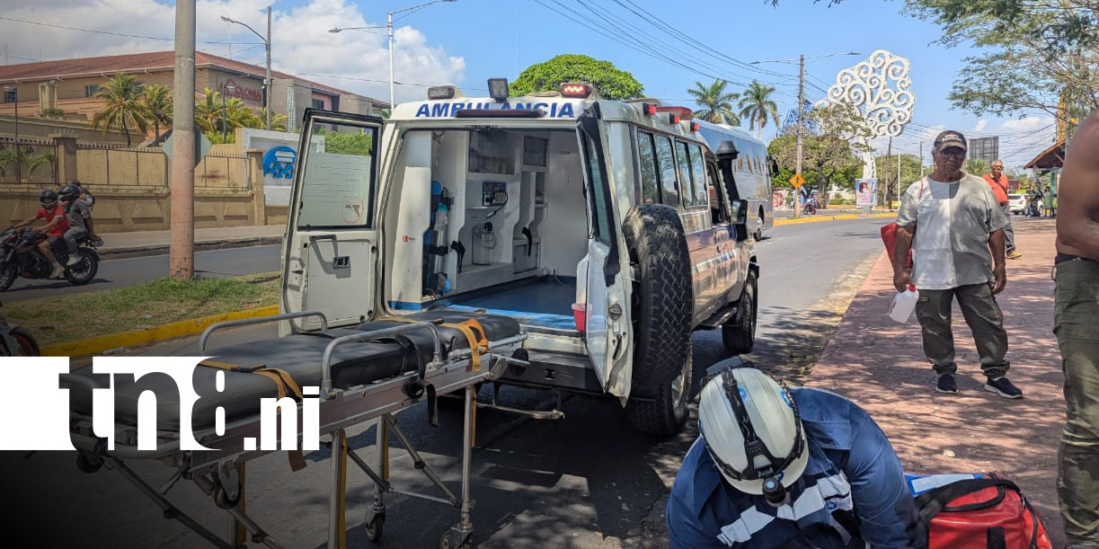Foto: Accidente en sector de Plaza Inter, Managua / TN8