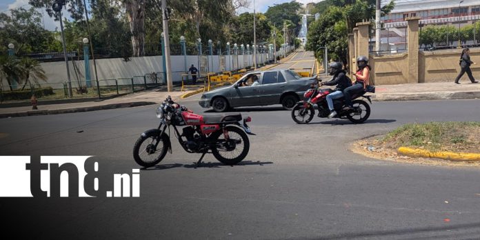 Foto: Accidente en sector de Plaza Inter, Managua / TN8 Foto: Accidente en sector de Plaza Inter, Managua / TN8