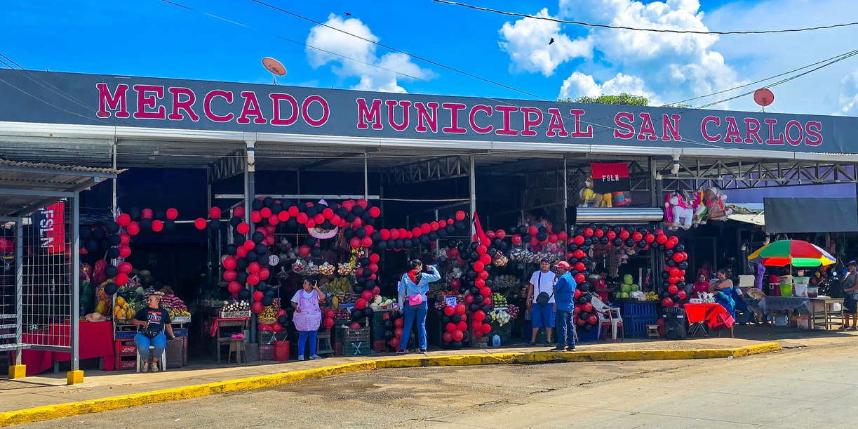 Foto: Mercado de San Carlos, en Río San Juan / Cortesía