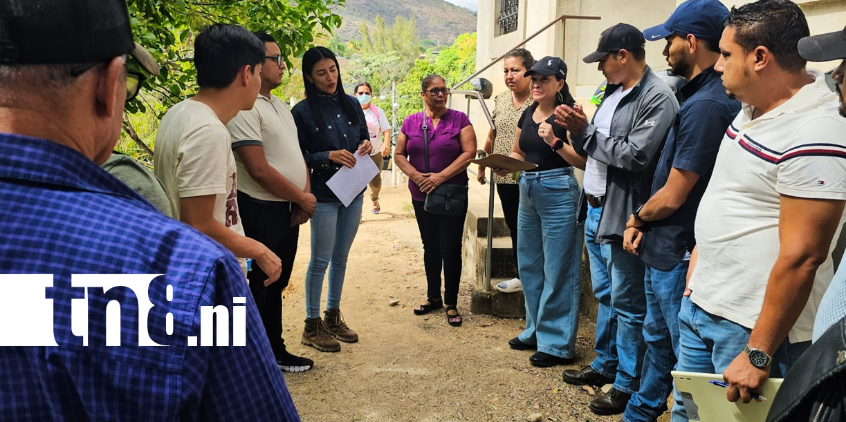 Foto: “Encantada por este proyecto”: avanzan muros y drenajes en Ocotal /TN8