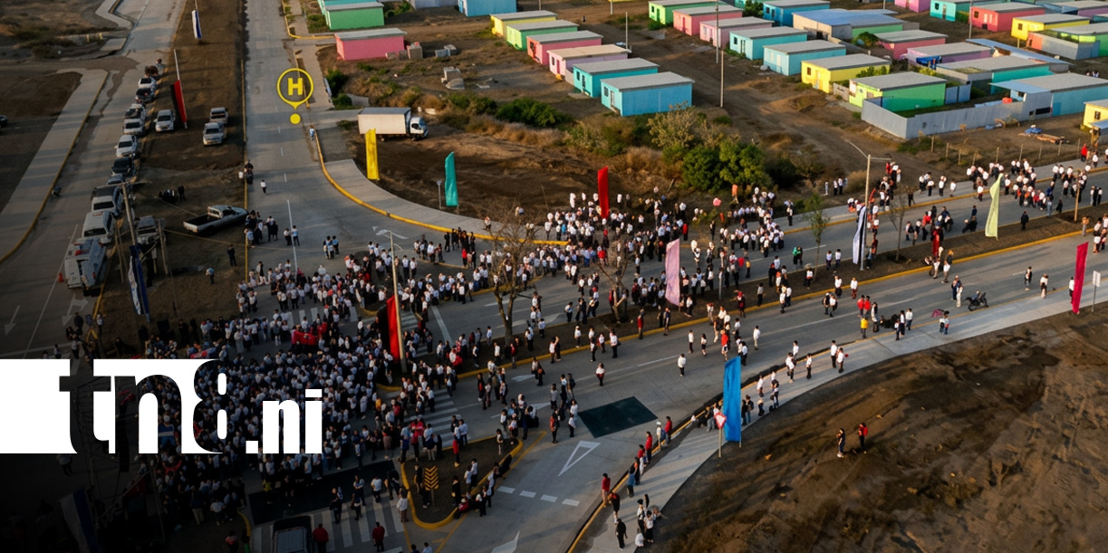 Foto: Inauguración de la Pista General Miguel Ángel Ortez y Guillén en Managua / TN8