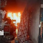 Foto: Incendio en viviendas de Chinandega / TN8