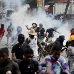 Foto: Protestas masivas en Haití por el avance de las pandillas armadas /Cortesía