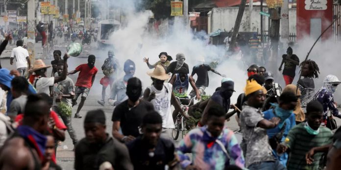 Foto: Protestas masivas en Haití por el avance de las pandillas armadas /Cortesía Foto: Protestas masivas en Haití por el avance de las pandillas armadas /Cortesía