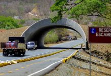Paso de fauna marca innovación ambiental en la Carretera Costanera de Nicaragua Foto: Paso de fauna en Carretera Costanera de Nicaragua