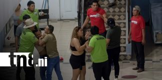 Foto: Pleito en una discoteca de Masaya