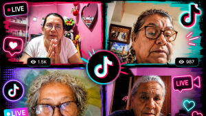 Abuelitas causan sensación en TikTok con batallas nocturnas