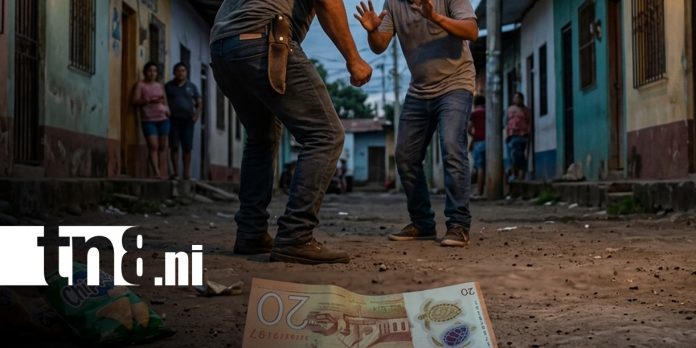 Foto: Acusan a sujeto de agresión con cuchillo en un barrio de Managua / TN8