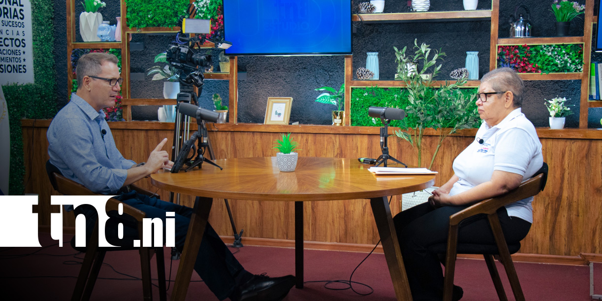 Foto: Leonor Corea, Directora Usura Cero y Programa Adelante en Nicaragua / TN8