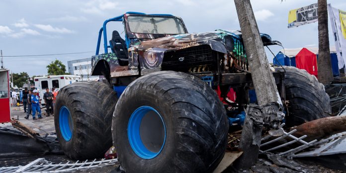 Foto: Monster Truck irrumpe entre el público de Colombia /Cortesía Foto: Monster Truck irrumpe entre el público de Colombia /Cortesía