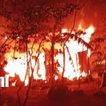 Foto: Incendio deja sin hogar a familia de San Marcos, Carazo /TN8