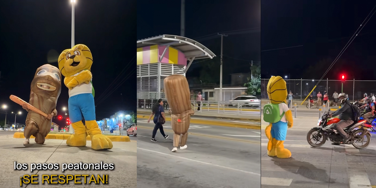 Foto: Así promueve la Alcaldía Managua el respeto vial /TN8